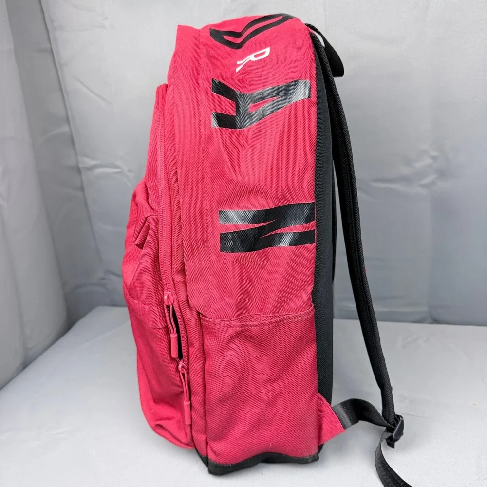 Jordan Jumpman Backpack Red Black 9A0172-KR5 Athletic School Gym Bag